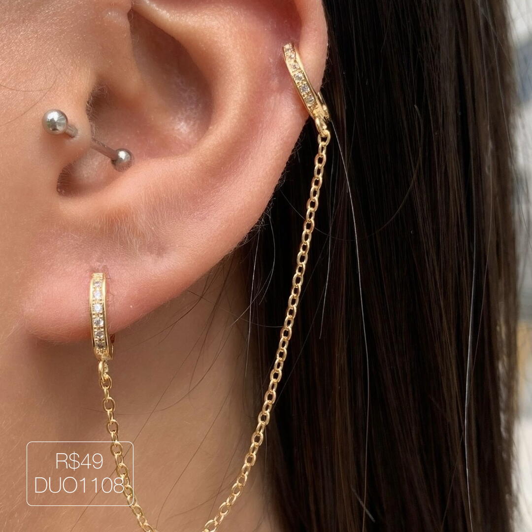 Duo Argola c/ Correntinha